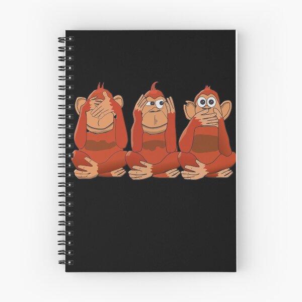 Item preview, 3 Monkeys Hear Nothing See Nothing Say designed and sold by sbachstroem.