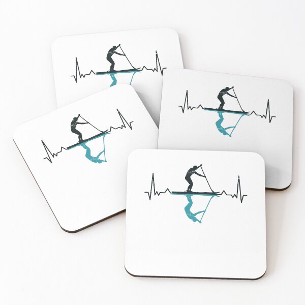 Item preview, SUP Stand Up Paddle Boarding Summer Heartbeat designed and sold by justjonboy.