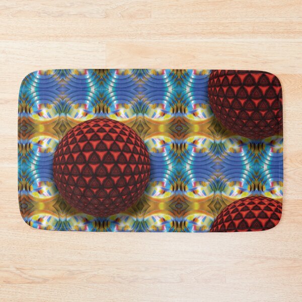 Item preview, Red Orb in Field of Circles designed and sold by RTWonders.