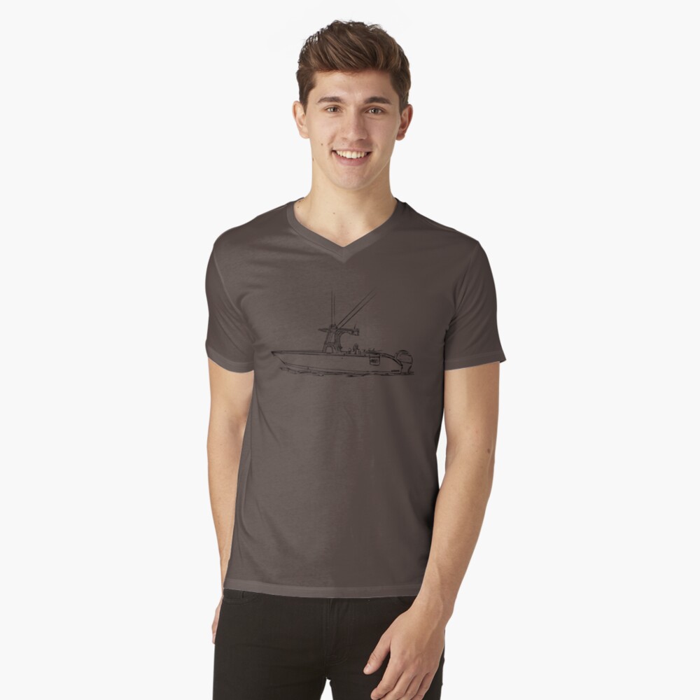 Item preview, V-Neck T-Shirt designed and sold by Statepallets.