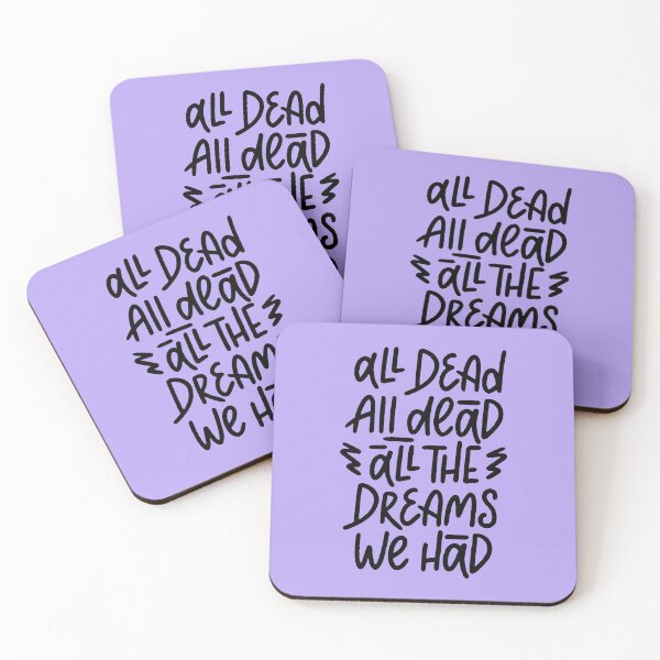 Item preview, All dead, all dead designed and sold by letterbrighter.