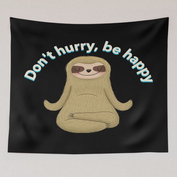 Item preview, HAPPY SLOTH designed and sold by RetroPlaceee.