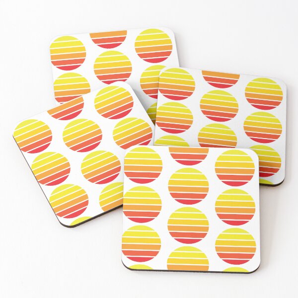 Item preview, Shades of Orange Stripe Circle Design designed and sold by GayanthiPerera.