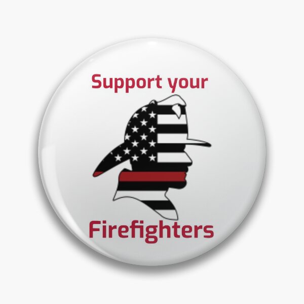 Item preview, Support your local firefighters  designed and sold by JustSaiyan1.