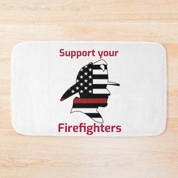 Item preview, Support your local firefighters  designed and sold by JustSaiyan1.