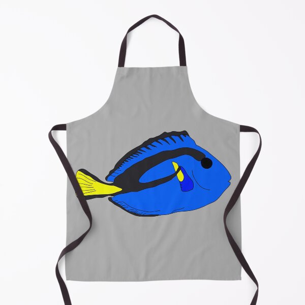 Item preview, Cartoon Blue Tang Fish designed and sold by Color-Sparkle.