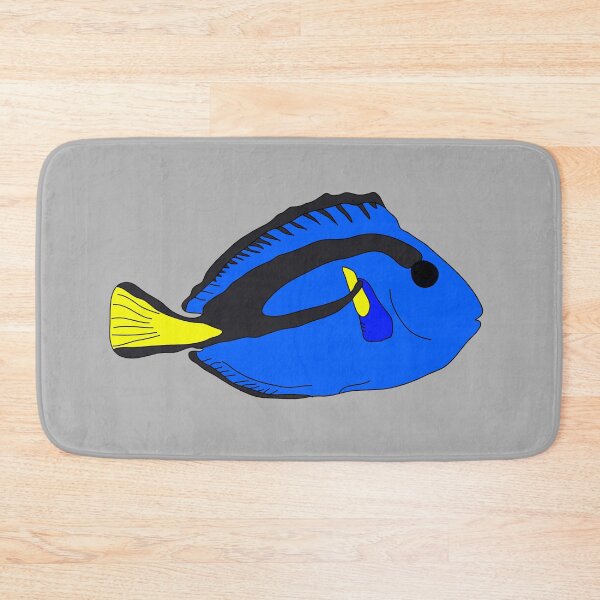 Item preview, Cartoon Blue Tang Fish designed and sold by Color-Sparkle.