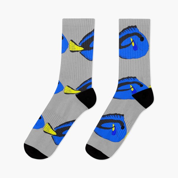 Item preview, Cartoon Blue Tang Fish designed and sold by Color-Sparkle.
