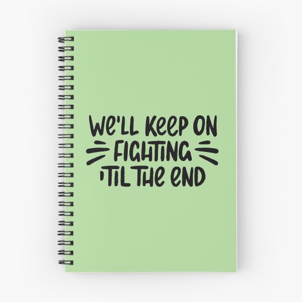 Item preview, We'll keep on fighting designed and sold by letterbrighter.