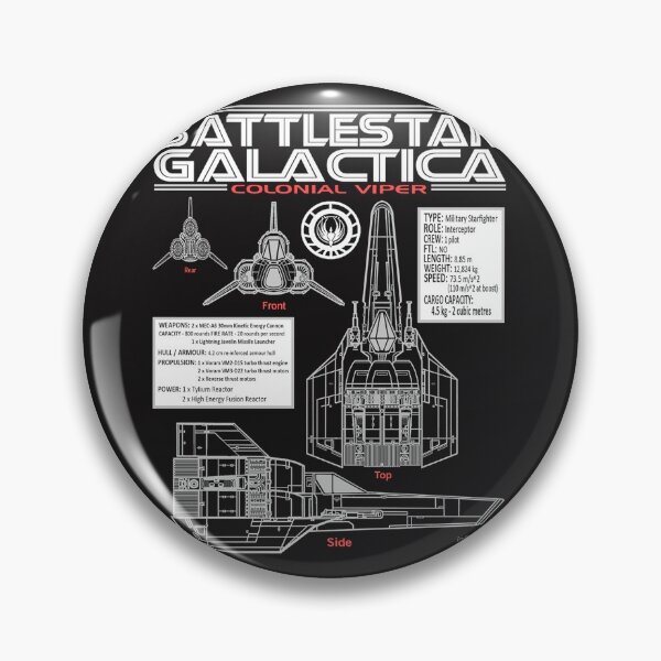 Item preview, Battlestar Galactica Colonial Viper designed and sold by UnoLindqvist.