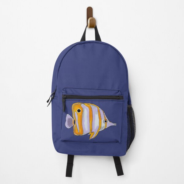 Item preview, Cartoon Copperband Butterflyfish designed and sold by Color-Sparkle.