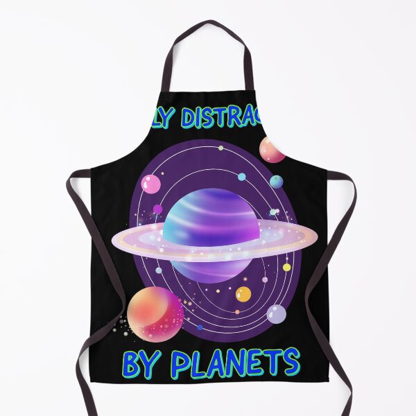 Item preview, Easily Distracted by planets Funny - Solar System designed and sold by Cool Store.