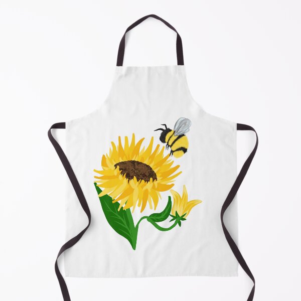 Item preview, Bee and His Sunflower designed and sold by missmann.