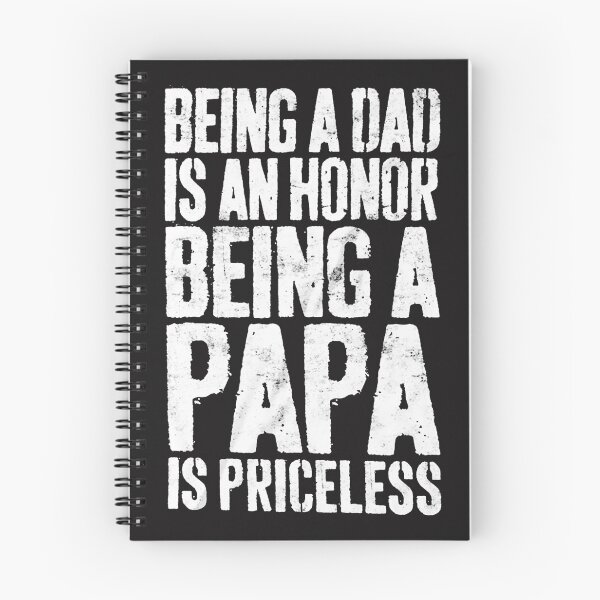Item preview, Being A Dad Is An Honor Being A Papa Is Priceless T Shirt designed and sold by UnoLindqvist.