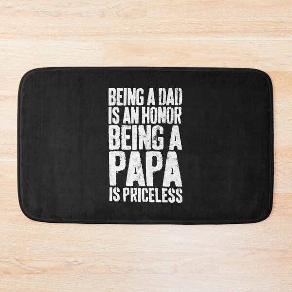 Item preview, Being A Dad Is An Honor Being A Papa Is Priceless T Shirt designed and sold by UnoLindqvist.