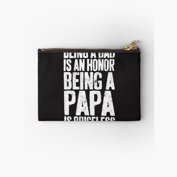 Item preview, Being A Dad Is An Honor Being A Papa Is Priceless T Shirt designed and sold by UnoLindqvist.