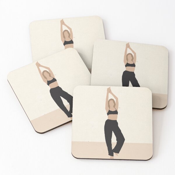 Artikelvorschau, Yoga Pose #colorfulart #digitalart entworfen und verkauft von MerleCallesen.