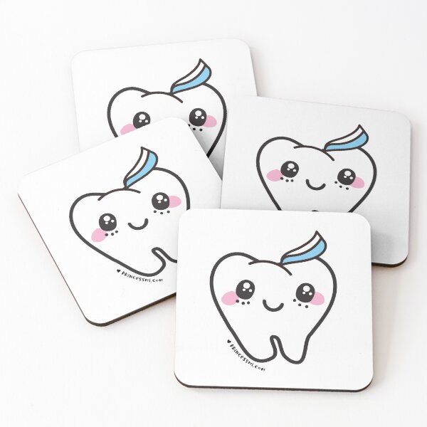 Item preview, cute tooth cartoon   designed and sold by princessmi-com.