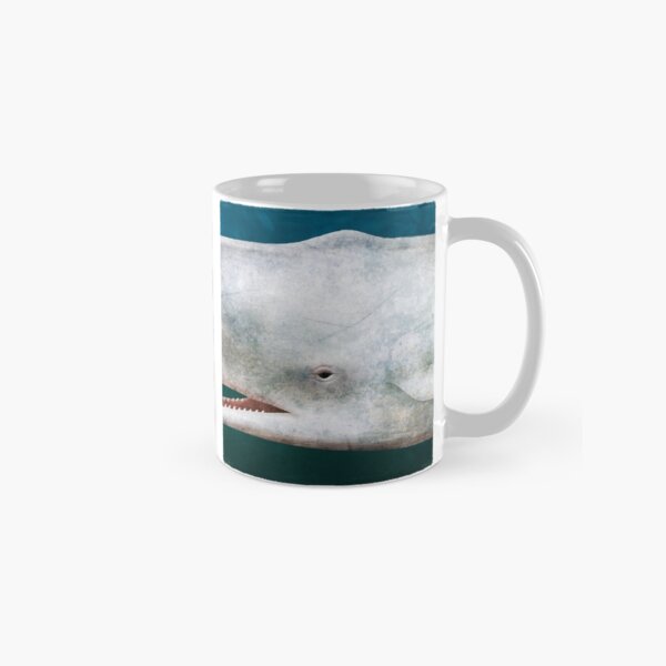 Moby Dick Herman Melville Literary Art For Nautical Book Lovers Mug