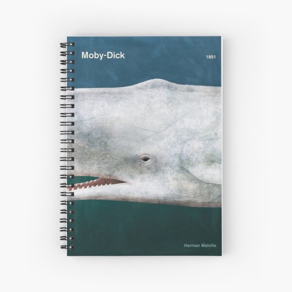  Moby Dick, Herman Melville whale literary gift