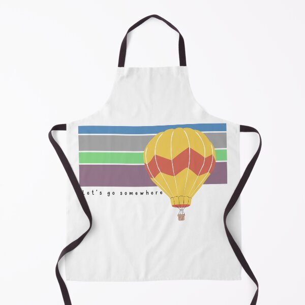 Item preview, Hot Air Balloon "Let's go somewhere" designed and sold by Arte Bamboo.