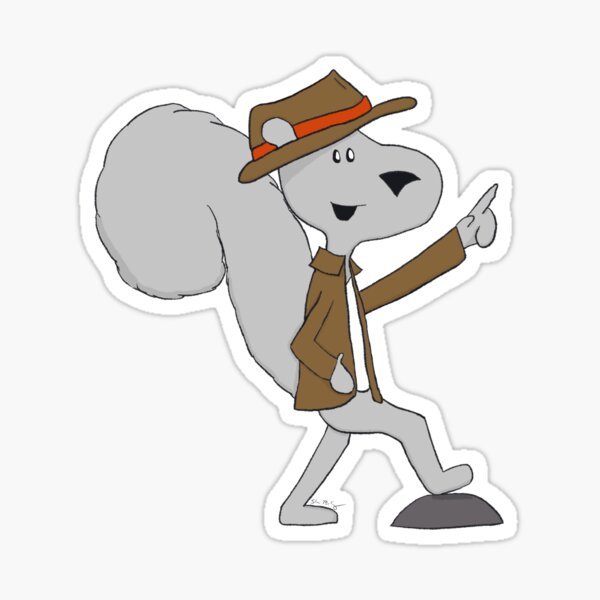 Sarasota Squirrel Sticker