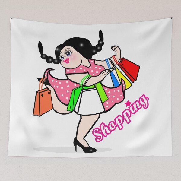 Item preview, shopaholic designed and sold by Shirley cute art .