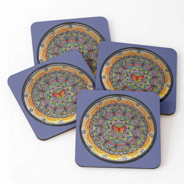 Item preview, Single Monarch Butterfly Mandala designed and sold by KFStudios.