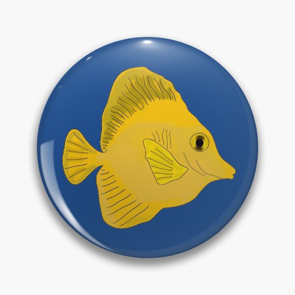Item preview, Cartoon Yellow Tang designed and sold by Color-Sparkle.