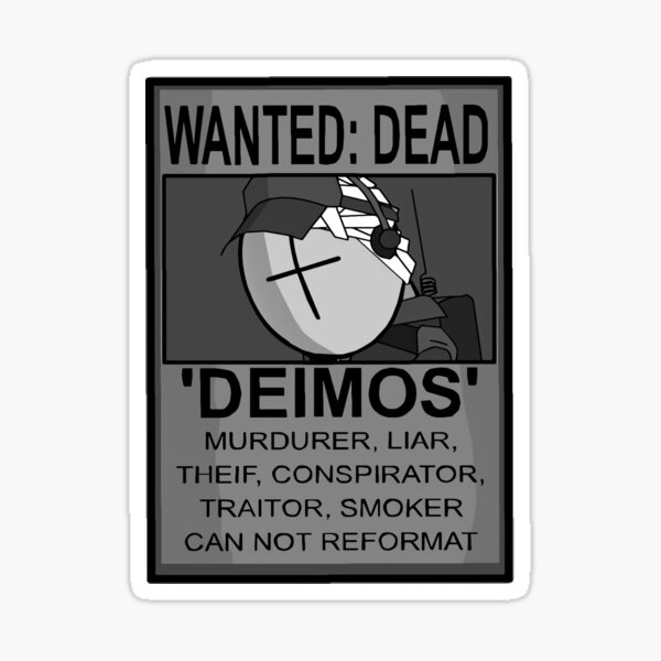 Wanted: Dead Sticker