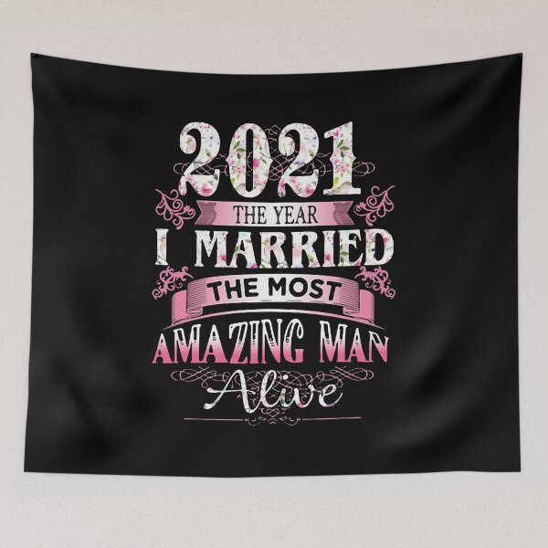 Item preview, 2021 The Year I Married The Most Amazing Man Alive designed and sold by Ahmadeshop.