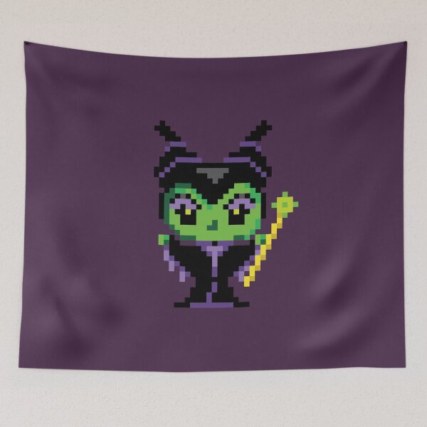 Item preview, Maléfica de 8 bits designed and sold by pandavolta.