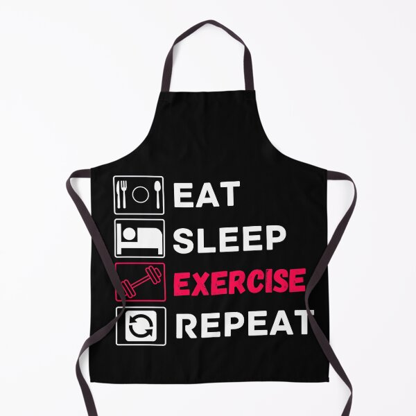 Item preview, eat sleep exercise repeat designed and sold by ronaldsonou.