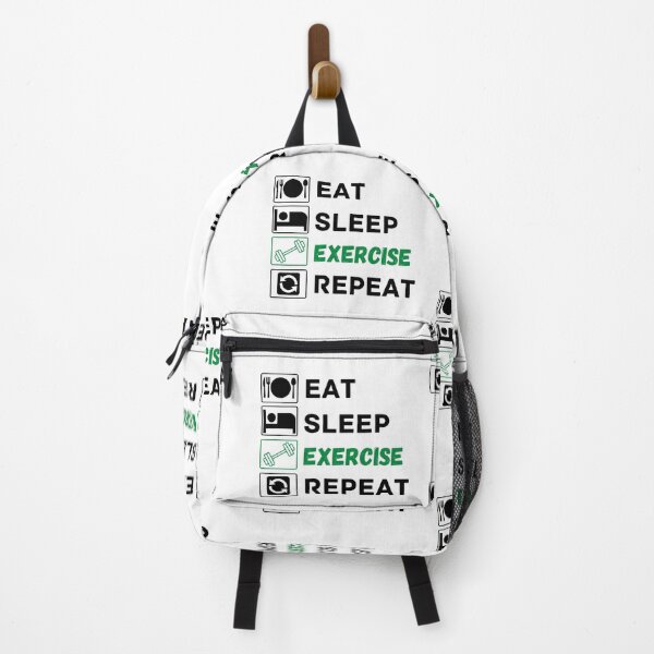 Item preview, eat sleep exercise repeat designed and sold by ronaldsonou.