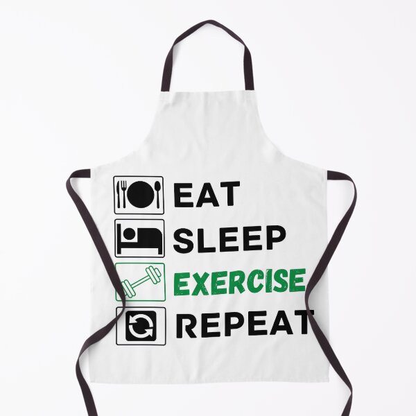 Item preview, eat sleep exercise repeat designed and sold by ronaldsonou.
