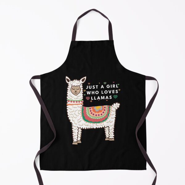 Item preview, Just A Girl Who Loves Llamas designed and sold by roocky.