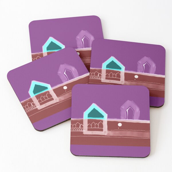 Item preview, Red, Black Houses No.: 03 in Brown and Purple "Paper Drawings/Paintings"  designed and sold by Istvan Ocztos.