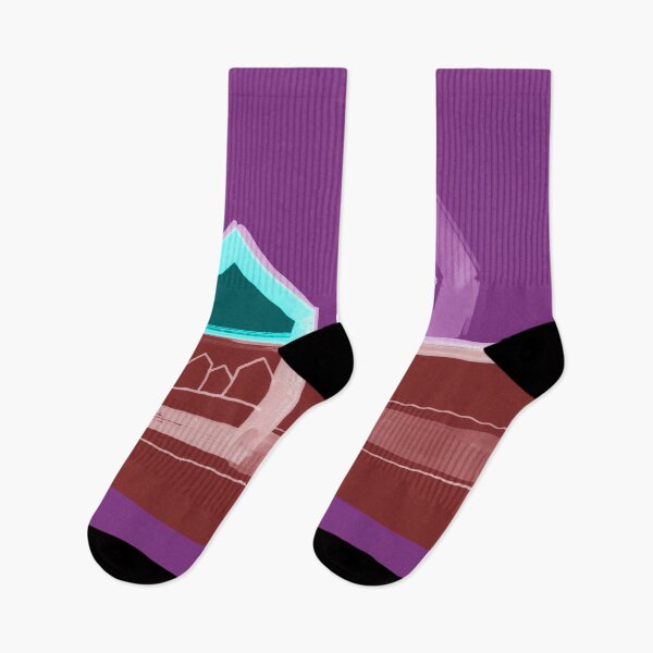 Item preview, Red, Black Houses No.: 03 in Brown and Purple "Paper Drawings/Paintings"  designed and sold by Istvan Ocztos.