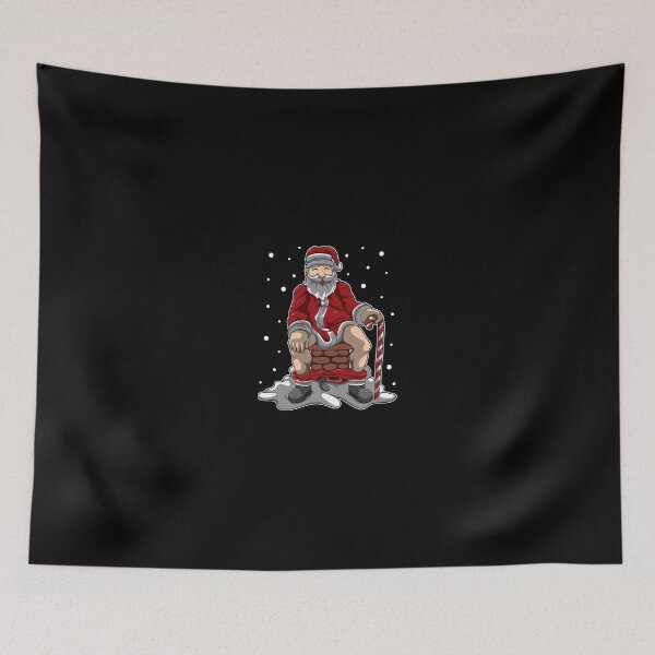 Item preview, Santa Claus Poops In The Chimney Christmas Retaliation designed and sold by teatordena.