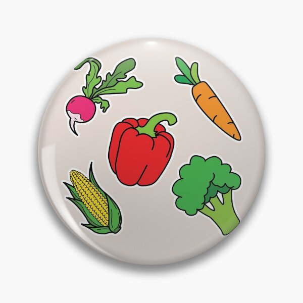 Item preview, Vegetables cartoon pattern drawing designed and sold by happypapertime.