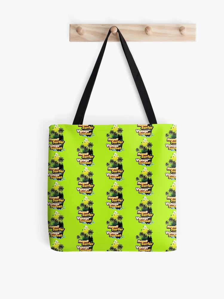 Thumbnail 1 of 2, Tote Bag, VINTAGE SUNSET SURFER designed and sold by RIGHTCHUS.