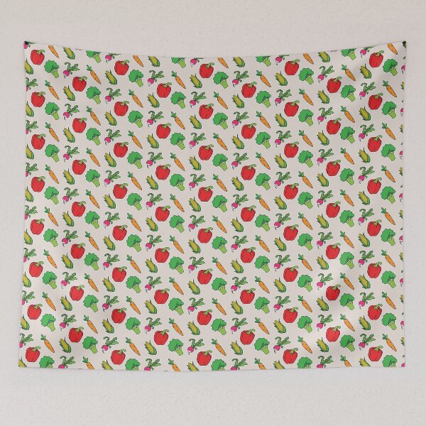 Item preview, Vegetables cartoon pattern drawing designed and sold by happypapertime.