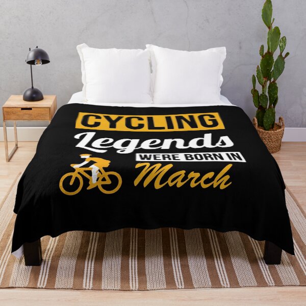 Item preview, Cycling Legends Were Born In March designed and sold by Ahmadeshop.