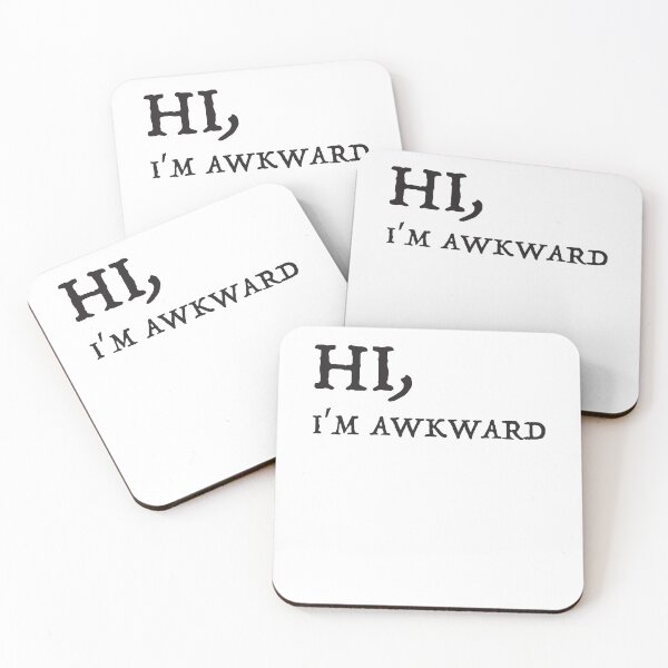 Item preview, HI, I'M AWKWARD designed and sold by Montrepeneuer.