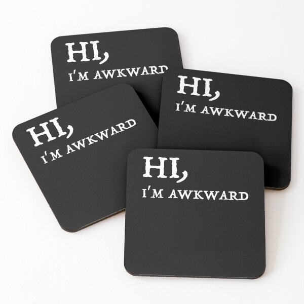 Item preview, HI, I'M AWKWARD designed and sold by Montrepeneuer.