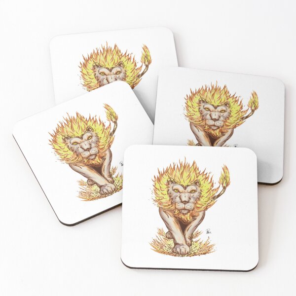Item preview, Fire Lion designed and sold by Prototypeinks.