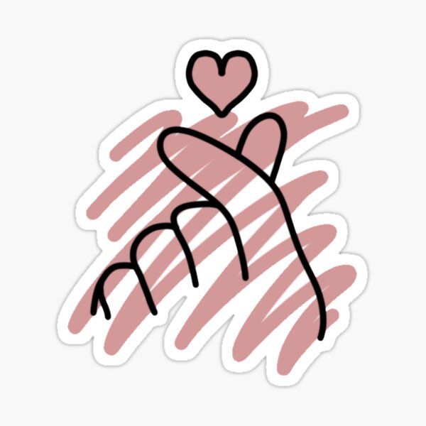 Vista previa del artículo con la obra «Dedo corazón», diseñado y vendido por radiantdark.