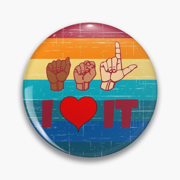 Item preview, ASL I Love It - Sign Language Design designed and sold by Hunter-Designs.