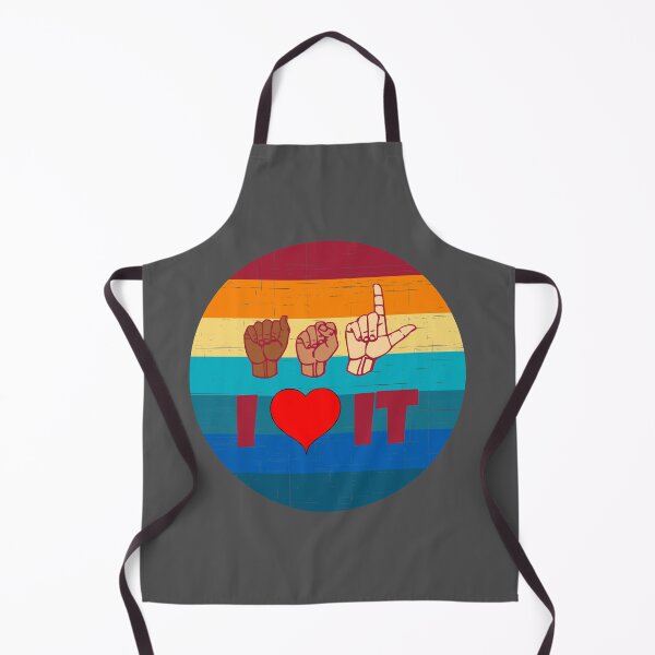 Item preview, ASL I Love It - Sign Language Design designed and sold by Hunter-Designs.