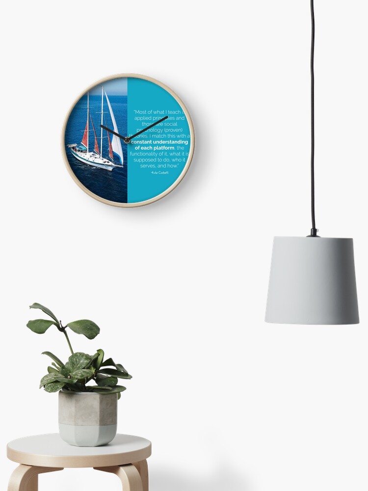 Thumbnail 2 of 4, Clock, Understand the Plan designed and sold by SanDiegoSailing.